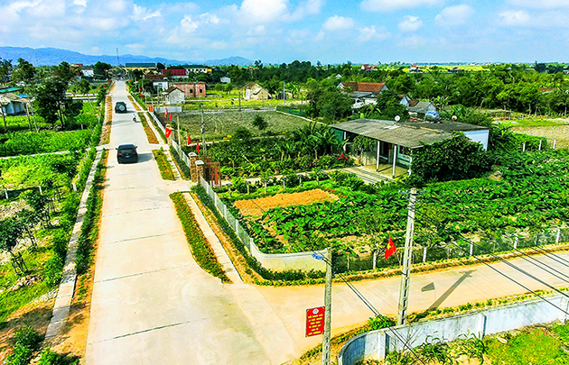 Phú Yên triển khai xây dựng mô hình khu dân cư nông thôn mới kiểu mẫu vườn  mẫu