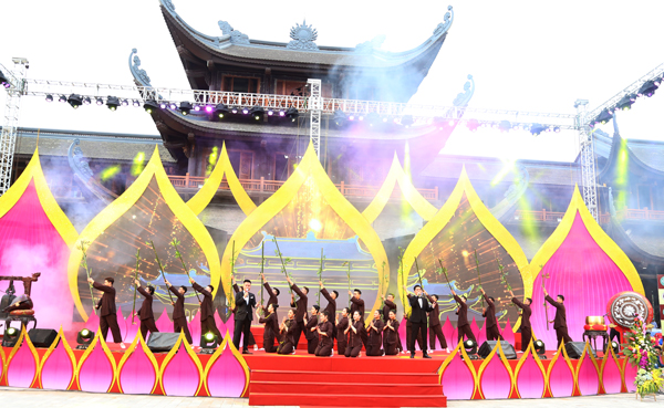 Khai hội chùa Tam Chúc sẽ được truyền trực tiếp trên sóng VTV