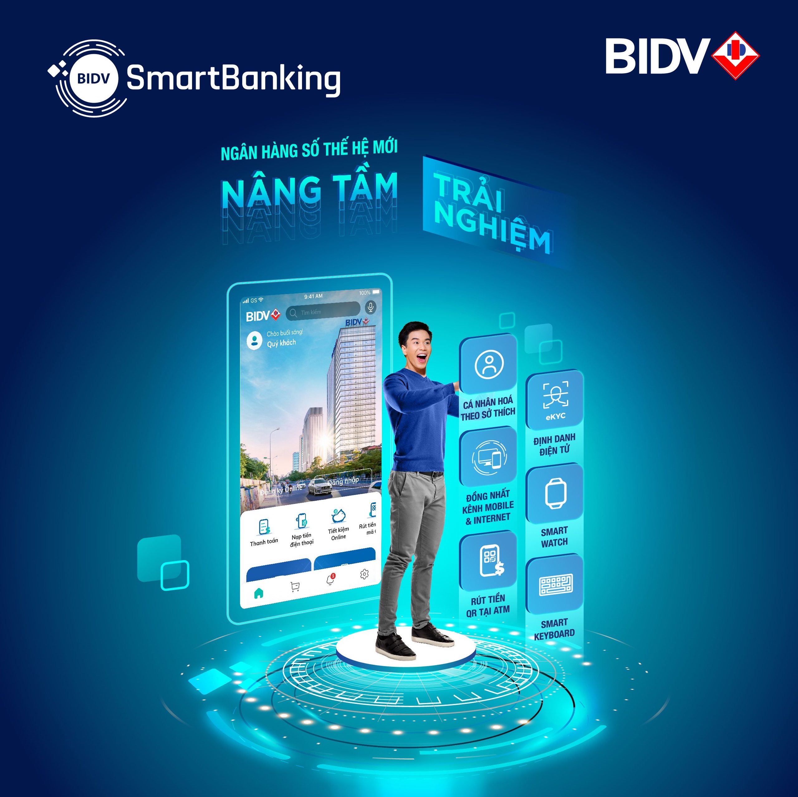 BIDV ra mắt SmartBanking thế hệ mới, khẳng định vị thế ngân hàng ...