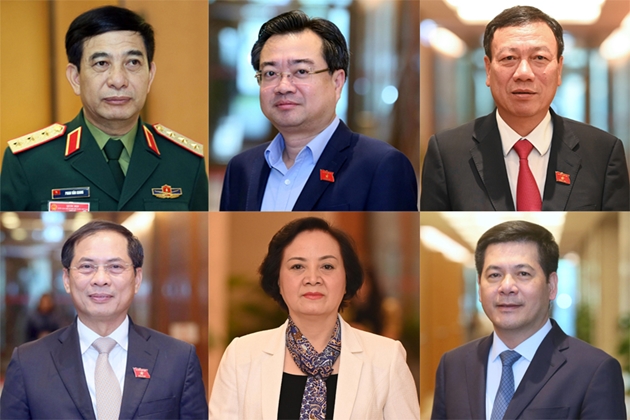 Chính phủ có 12 bộ trưởng, trưởng ngành mới, ông Nguyễn Thanh Nghị trẻ tuổi nhất