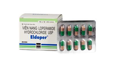 Thành phần chính của Eldoper là Loperamide HCl có tác dụng gì?