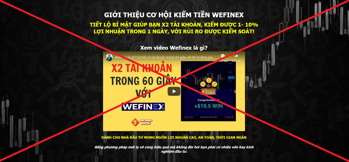 Wefinex là gì Tự do tài chính hay lừa đảo đa cấp  Kienthucforexcom