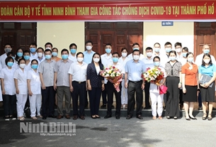 Cử đoàn nhân lực y tế hỗ trợ TP Hồ Chí Minh chống dịch Covid - 19