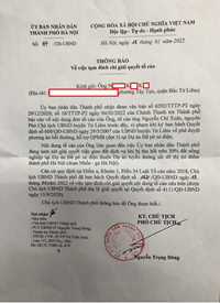TP Hà Nội tạm đình chỉ giải quyết tố cáo sau hơn 15 tháng thụ lí