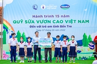 Hành trình năm thứ 15 của Quỹ Sữa vươn cao Việt Nam khởi động, mang sữa đến cho 21 000 trẻ em