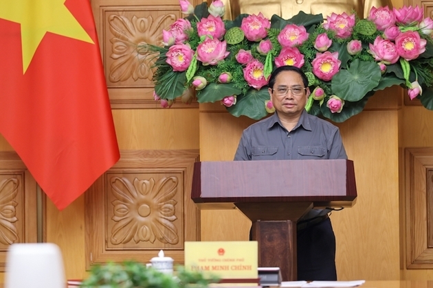 Thủ tướng Phạm Minh Chính yêu cầu kịp thời tổ chức động viên, thăm hỏi, hỗ trợ những gia đình bị thiệt hại do bão số 4. Ảnh: N.Bắc