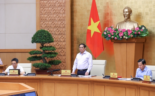 Thủ tướng Phạm Minh Chính chủ trì Hội nghị trực tuyến Chính phủ với địa phương