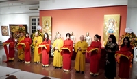 40 tác phẩm nghệ thuật trưng bày tại Triển lãm Sen đầu hạ chào mừng Đại hội Phật giáo toàn quốc