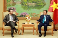 Phó Thủ tướng Trần Hồng Hà tiếp khách quốc tế