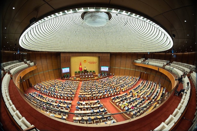 Toàn cảnh kỳ họp 4 Quốc hội khóa XV. Ảnh: Kim Hồng
