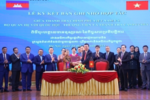 Tăng cường hợp tác về thanh tra giữa Việt Nam và Campuchia