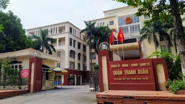 UBND thành phố Hà Nội đồng ý với quyết định giải quyết khiếu nại lần đầu của UBND quận Thanh Xuân. Ảnh: IT