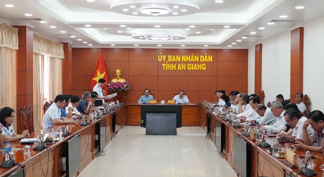 Thanh tra Chính phủ công bố Kết luận thanh tra số 1522/KL-TTCP tại tỉnh An Giang. Ảnh: CN