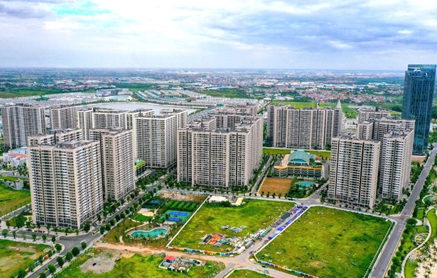 Dù thị trường bất động sản có dấu hiệu chững lại, nhưng giá chung cư mới tại Hà Nội, TP HCM tăng trở lại trong quý II. Ảnh minh họa. Nguồn ảnh: VNN