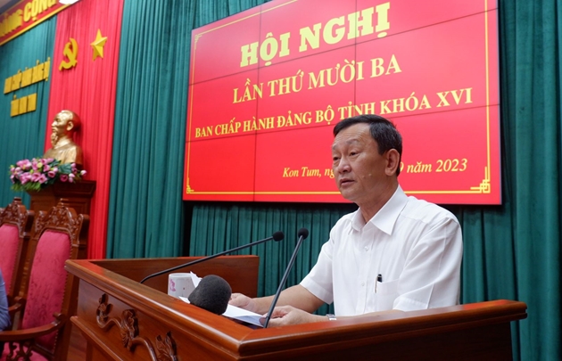 Ông Dương Văn Trang - Ủy viên Trung ương Đảng, Bí thư Tỉnh ủy, Chủ tịch HĐND tỉnh Kon Tum. Ảnh: Internet