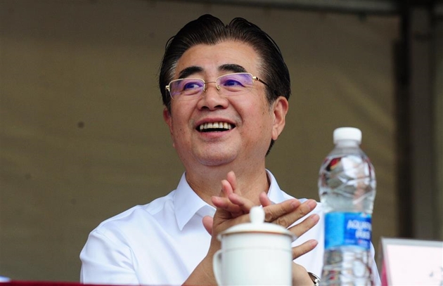 Ông Song Kai tại lễ khai mạc Giải Bóng đá trẻ quốc tế "Cúp Hòa bình" lần thứ 9, tại Thẩm Dương, Liêu Ninh, tháng 8/2023. Ảnh: Imaginechina