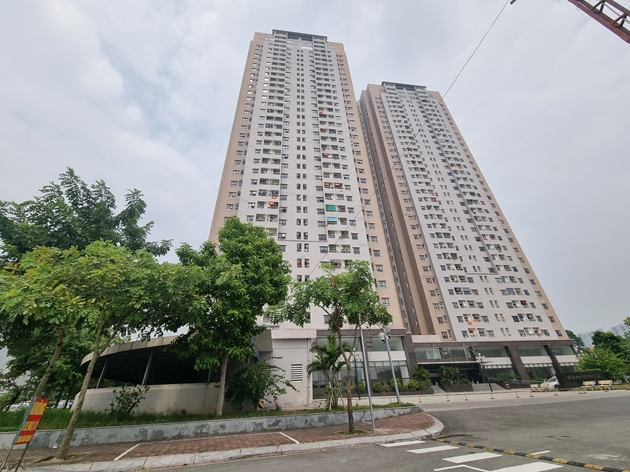Đề nghị UBND quận Hoàng Mai chỉ đạo công an kiểm tra, xử lý việc Ban Quản trị chung cư Osaka Complex tự ý tiếp nhận tài sản, vận hành trái quy định của pháp luật. Ảnh: PV
