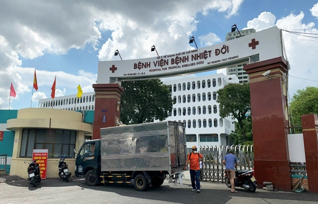 Bệnh viện Bệnh nhiệt đới TP Hồ Chí Minh. Ảnh: TH