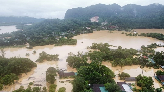 Trận mưa lũ diễn ra từ 26 đến 29/9, gây ảnh hưởng lớn đến huyện Quỳ Châu, tổng thiệt hại ước tính trên 177 tỷ đồng. Ảnh: S.H