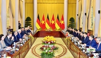 Tổng thống Đức ấn tượng về sự phát triển kinh tế - xã hội năng động của Việt Nam