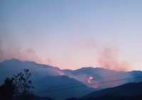 Sa Pa huy động hơn 400 người chữa cháy rừng