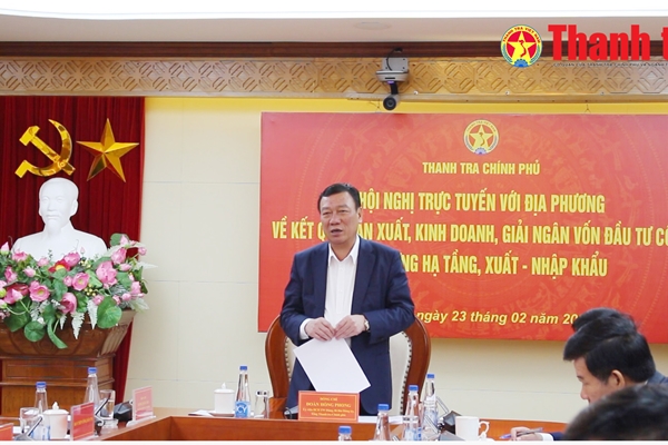 Tổng Thanh tra Chính phủ Đoàn Hồng Phong làm việc với hai tỉnh Tuyên Quang và Hà Giang