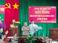 Bí thư Huyện ủy giữ chức Bí thư Đảng đoàn Ủy ban MTTQ Việt Nam tỉnh