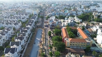 Hiện trạng Dự án Mở rộng, nâng cấp đường Dương Quảng Hàm tại quận Gò Vấp