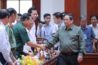 Thông báo kết luận của Thủ tướng Chính phủ Phạm Minh Chính tại buổi làm việc với lãnh đạo tỉnh Tiền Giang