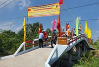 Nhà sư vận động xây hàng trăm cây cầu nông thôn ở Sóc Trăng