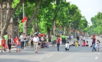 Hà Nội Cấm tổ chức các hoạt động, sự kiện hội chợ thương mại tại phố đi bộ