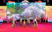 Công diễn Festival múa sạp chào mừng kỷ niệm 70 năm Chiến thắng Điện Biên Phủ