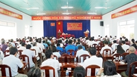 Đoàn Đại biểu Quốc hội tỉnh Tây Ninh tiếp xúc cử tri huyện Dương Minh Châu