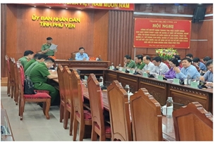 Thanh tra Bộ Công an công bố quyết định thanh tra đối với UBND tỉnh Phú Yên