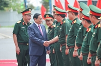 Thủ tướng Phạm Minh Chính thăm và làm việc tại Binh đoàn 12