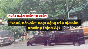 Xuất hiện tụ điểm “xe dù, bến cóc” trên địa bàn phường Thịnh Liệt