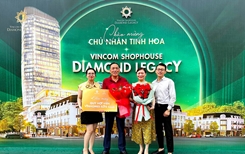 Vincom Shophouse Diamond Legacy chính thức bàn giao nhà phố cho cư dân