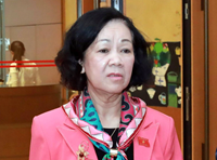 Bà Trương Thị Mai thôi nhiệm vụ đại biểu Quốc hội