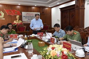 Ban Cơ yếu Chính phủ Công bố quyết định thanh tra tại Công an tỉnh Cà Mau, Kiên Giang