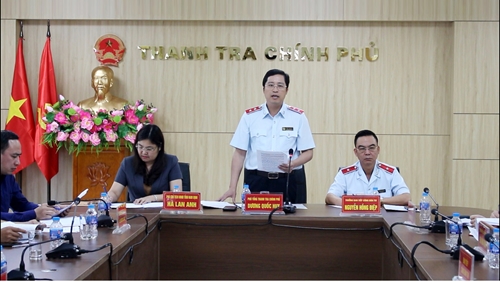 Phó Tổng Thanh tra Chính phủ Dương Quốc Huy tiếp công dân tỉnh Nam Định